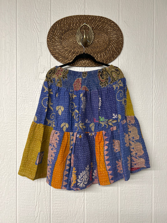 Pareo Kantha Meadow Skirt 0826 205