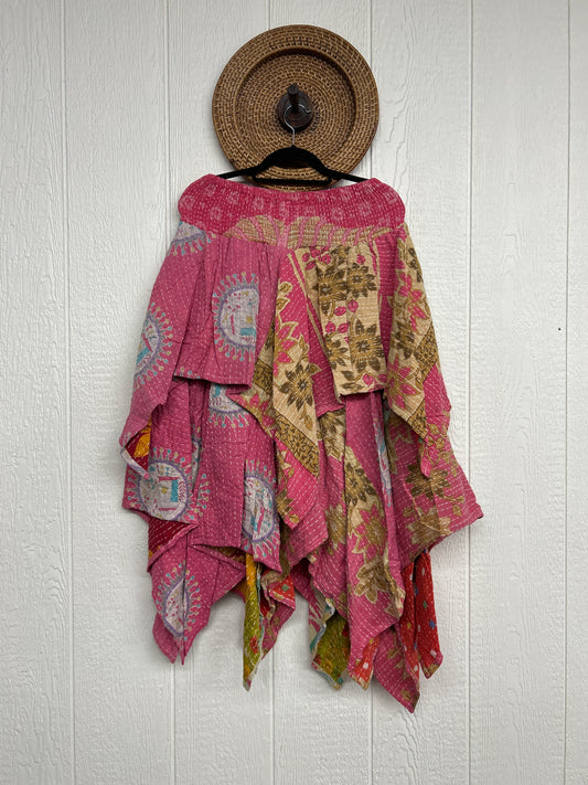 Pareo Kantha Pixie Skirt 0426 010