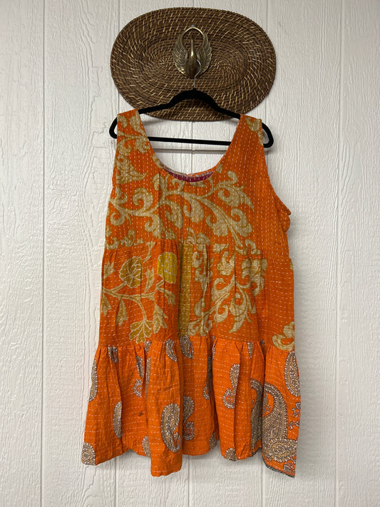 Kantha Meadow Mini Dress 0625 050