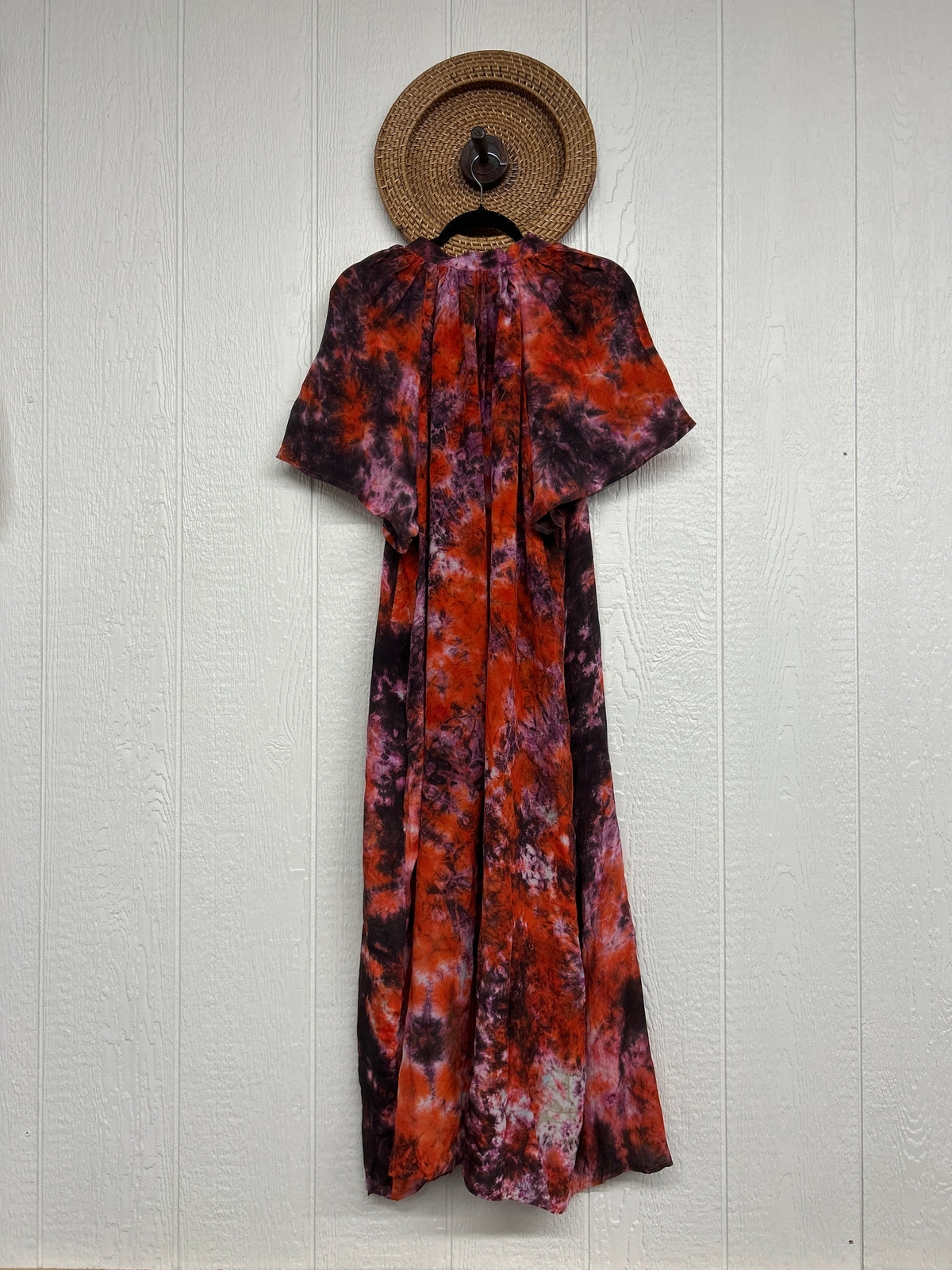 Crepe Sari Summer Woodstock Duster 0626 051