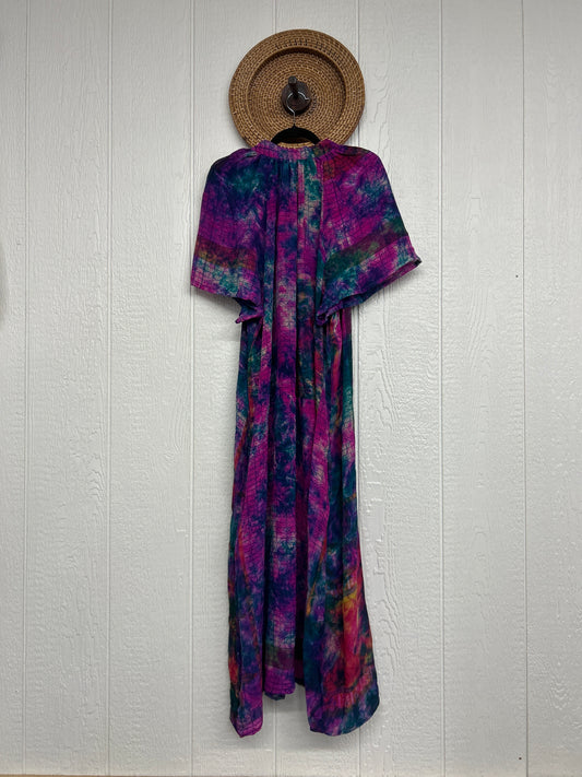Crepe Sari Summer Woodstock Duster 0626 130