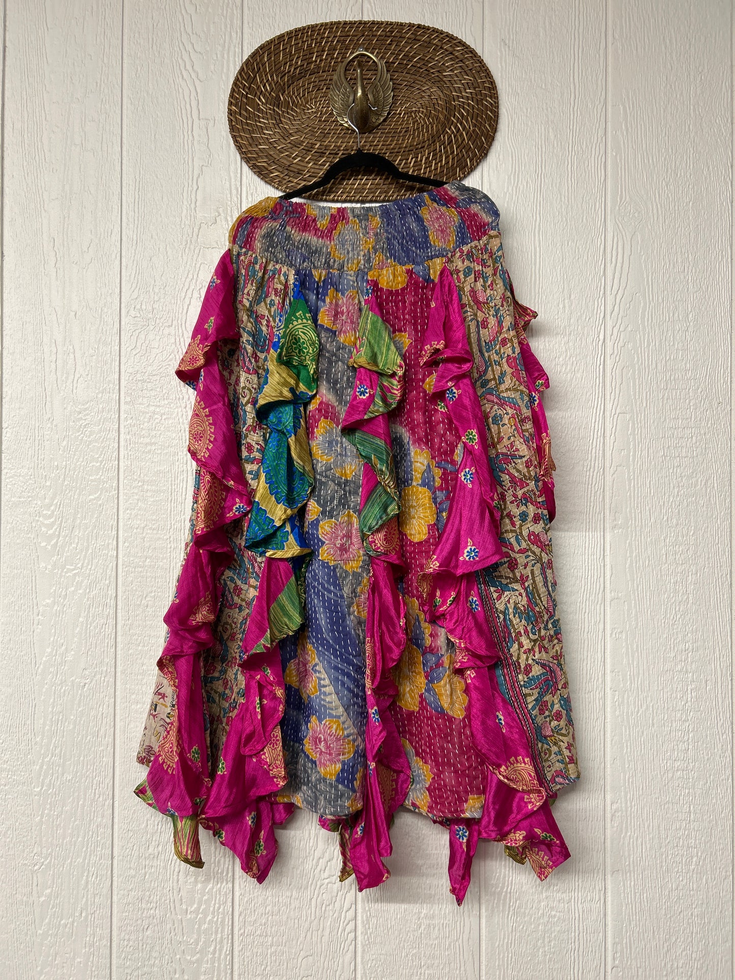 Pareo Kantha Willow Maxi Skirt 0826 164