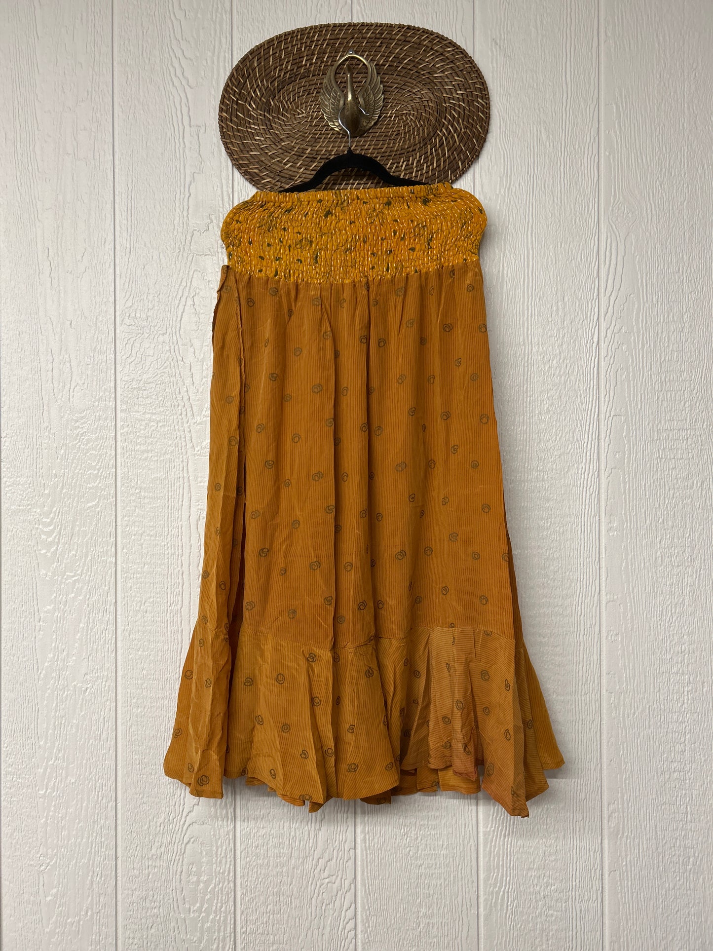 Crepe Sari Inner Peace Wrap Skirt 0626 195