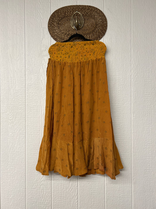 Crepe Sari Inner Peace Wrap Skirt 0626 195