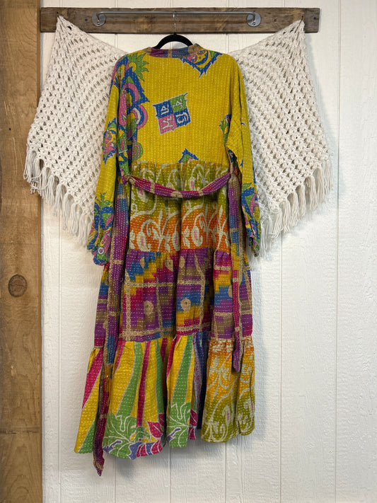 Pareo Kantha Luminous Maxi Dress 0126 223