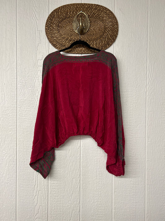 Crepe Sari Luna Crop Top 0126 280