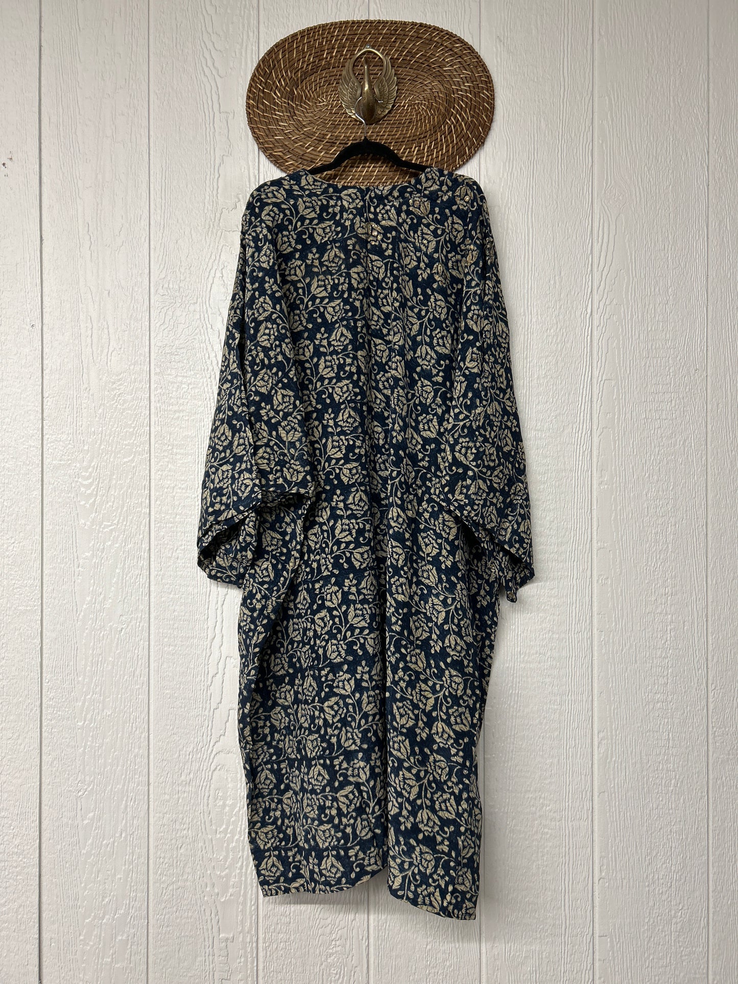 Crepe Sari Gaia Duster Dress 0826 007