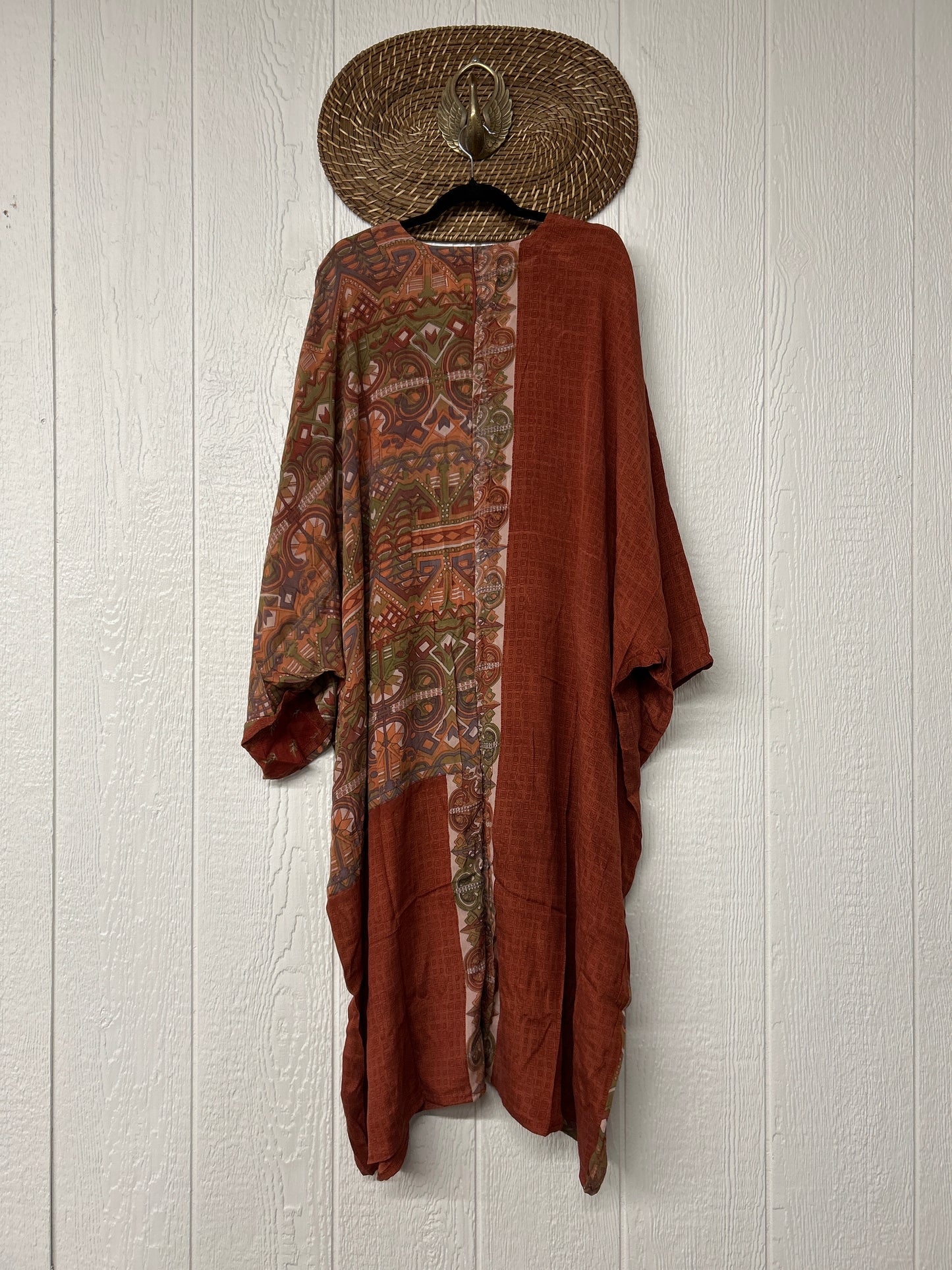 Crepe Sari Gaia Duster Dress 0826 114