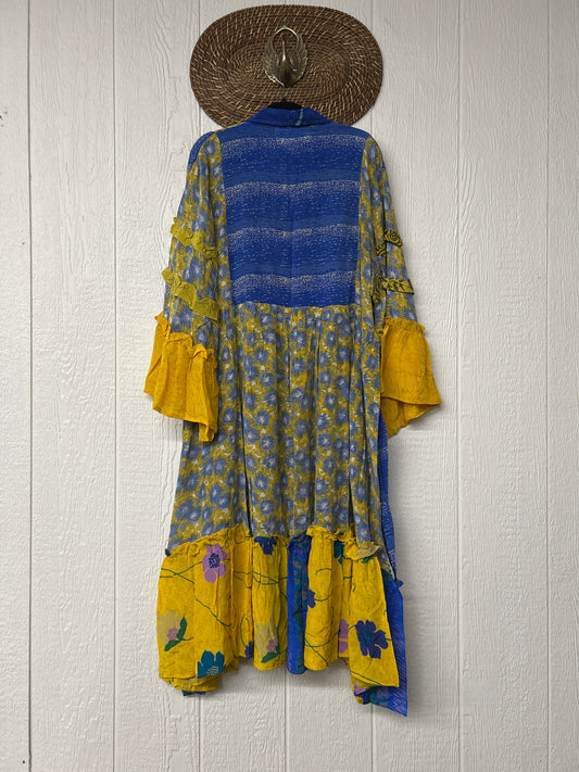 Crepe Sari Rhiannon Duster Dress 0226 138