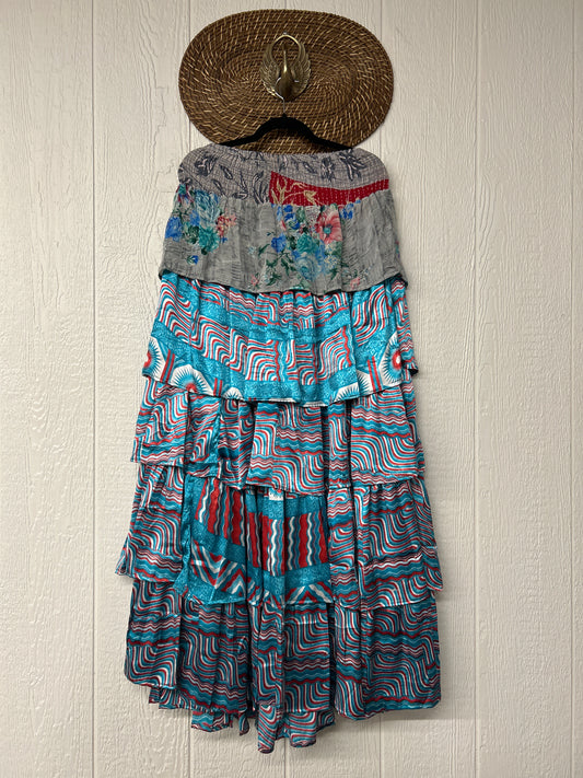 Rasgulla Sari Venus Ruffle Maxi 1125 147