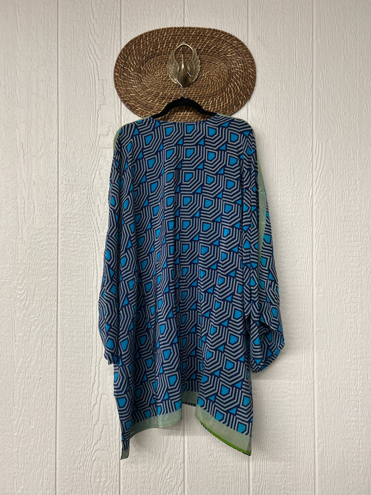 Crepe Sari Gaia Split Tunic 0226 257