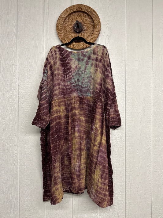 Pareo Kantha Daydreamer Midi Dress 0526 002