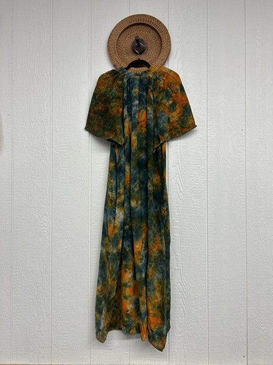 Crepe Sari Summer Woodstock Duster 0626 022