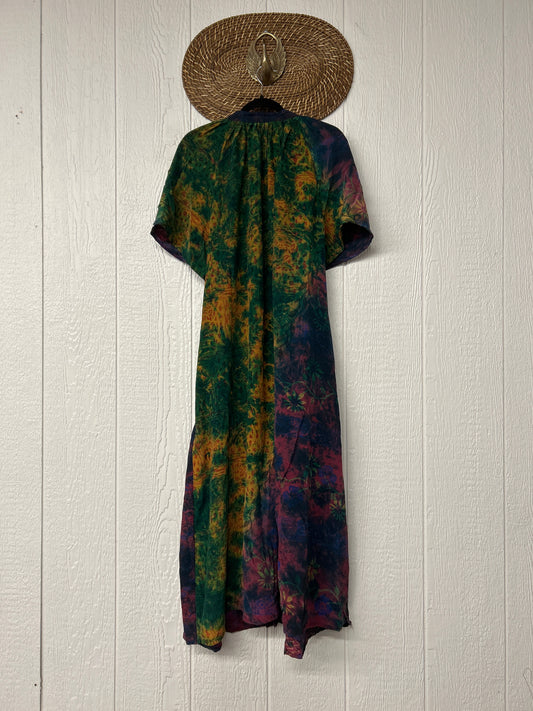 Crepe Sari Summer Woodstock Duster 0626 223