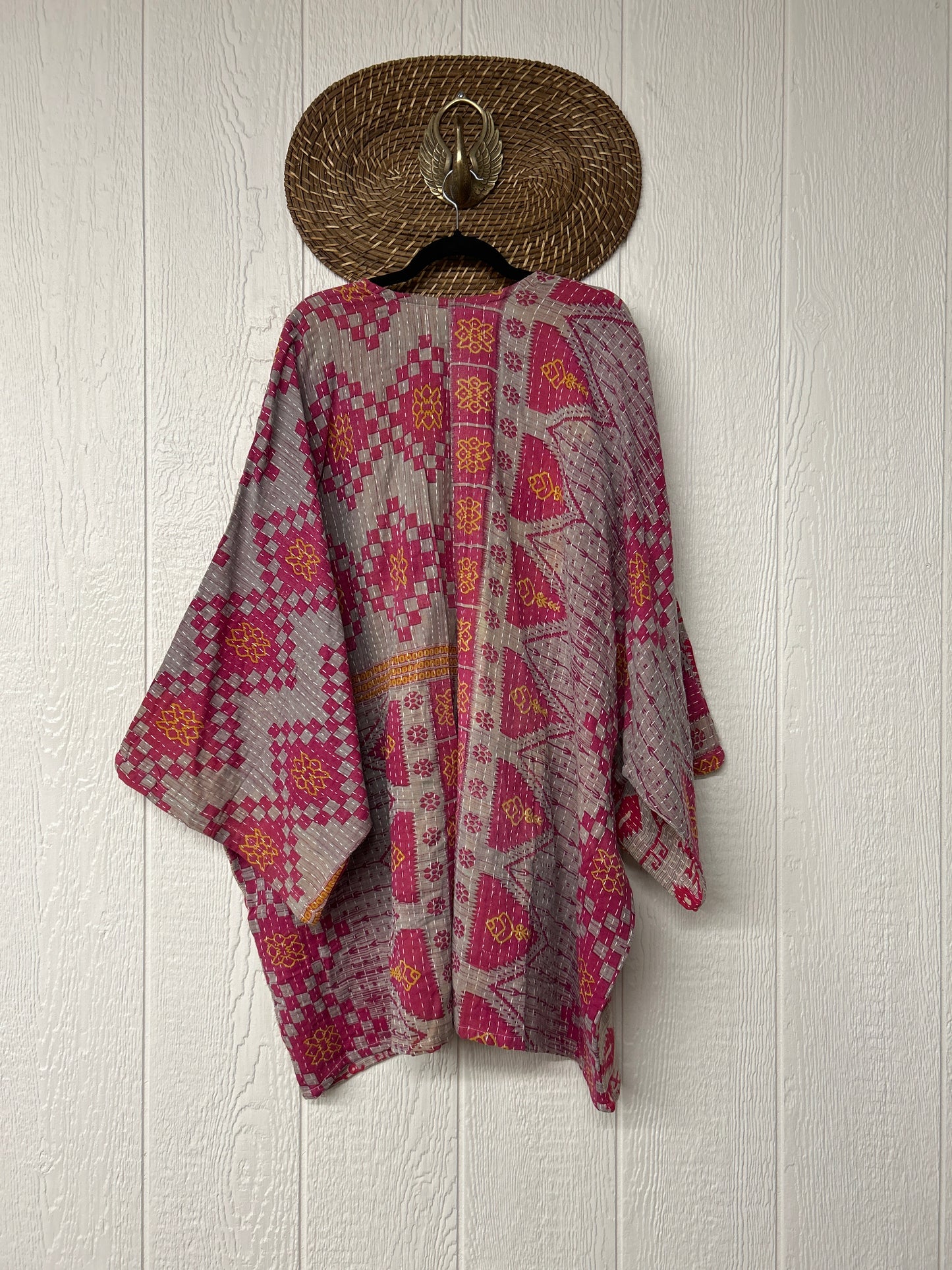 Pareo Kantha Gaia Button-Down Kimono 0126 100