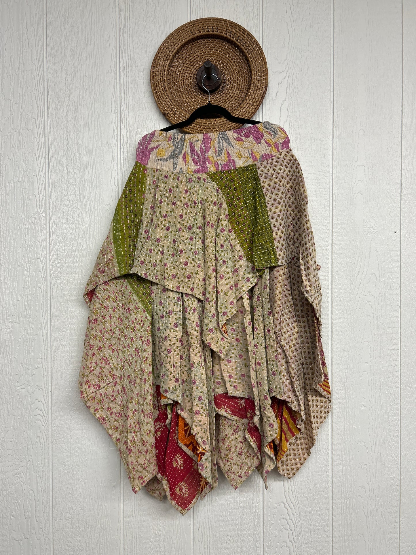 Pareo Kantha Pixie Skirt 0426 078
