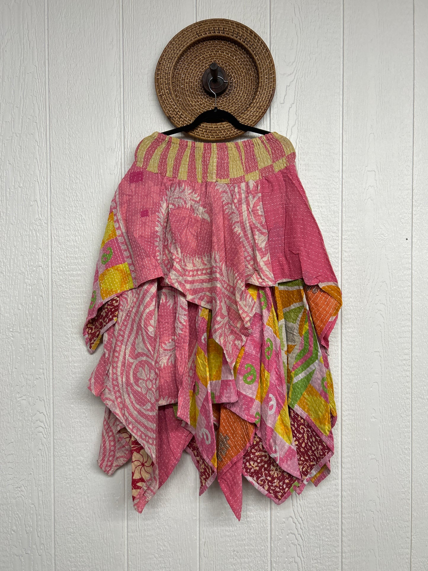 Pareo Kantha Pixie Skirt 0426 041