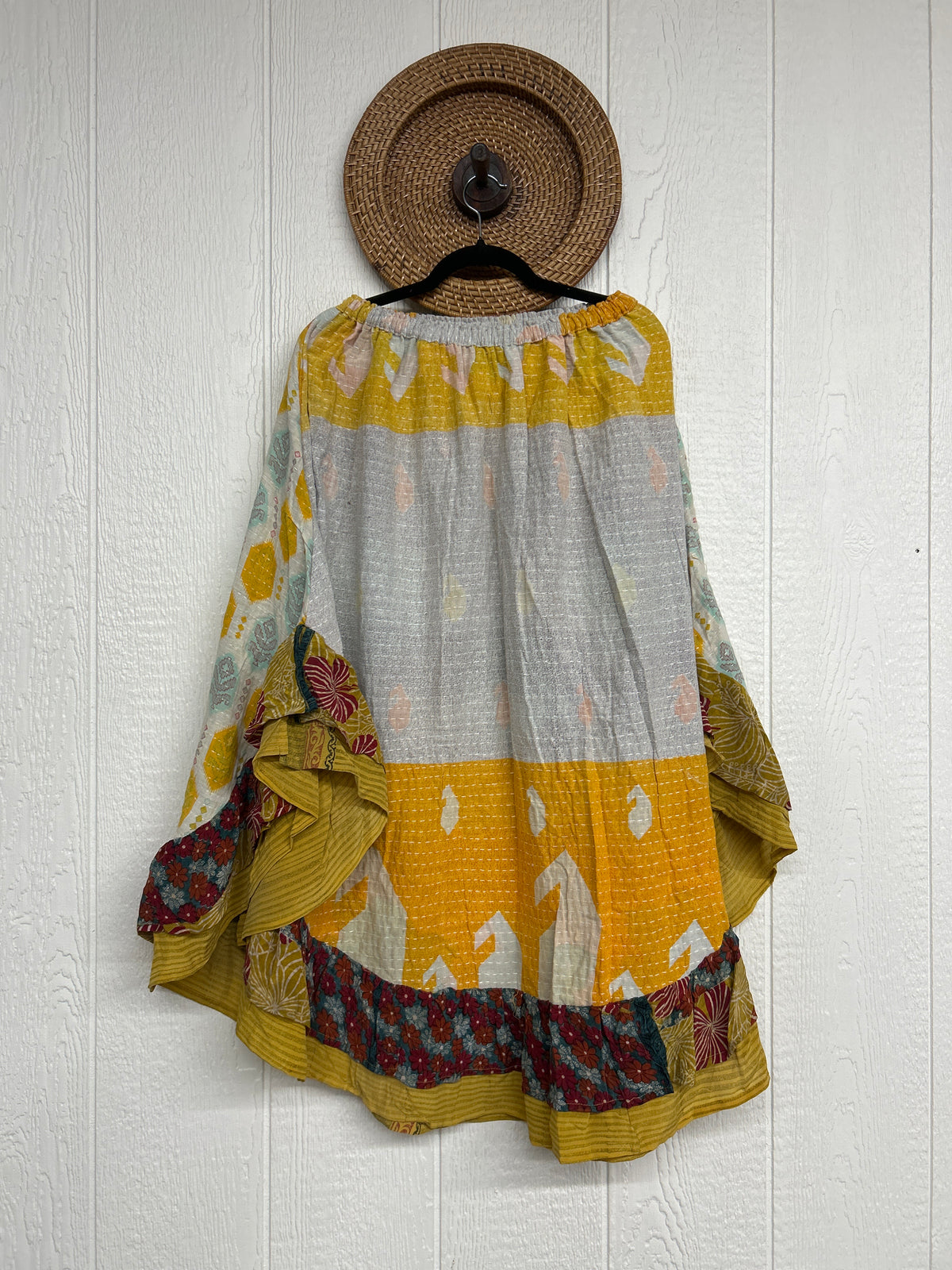 Pareo Kantha Wild Rose Skirt 0426 264