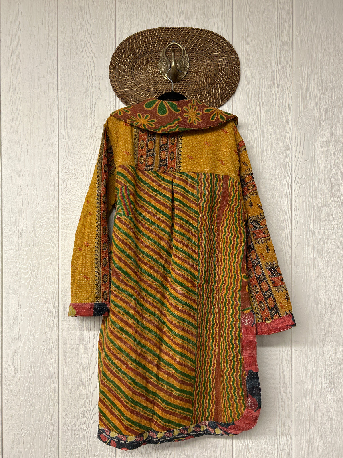 Fine Kantha Drifter Coat 1026 154