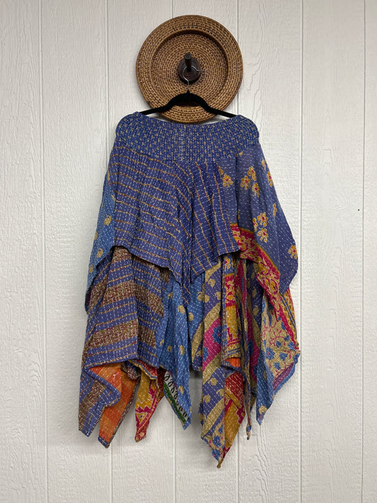 Pareo Kantha Pixie Skirt 0426 013