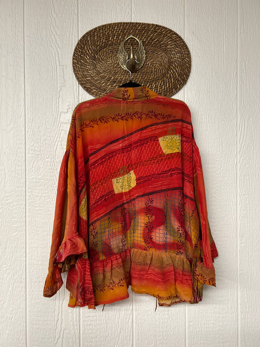 Crepe Sari Wild Rose Top 1225 170