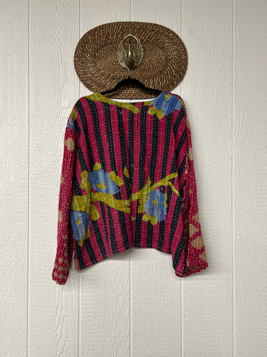 Pareo Kantha Wanderer Pocket Crop Top 0226 185