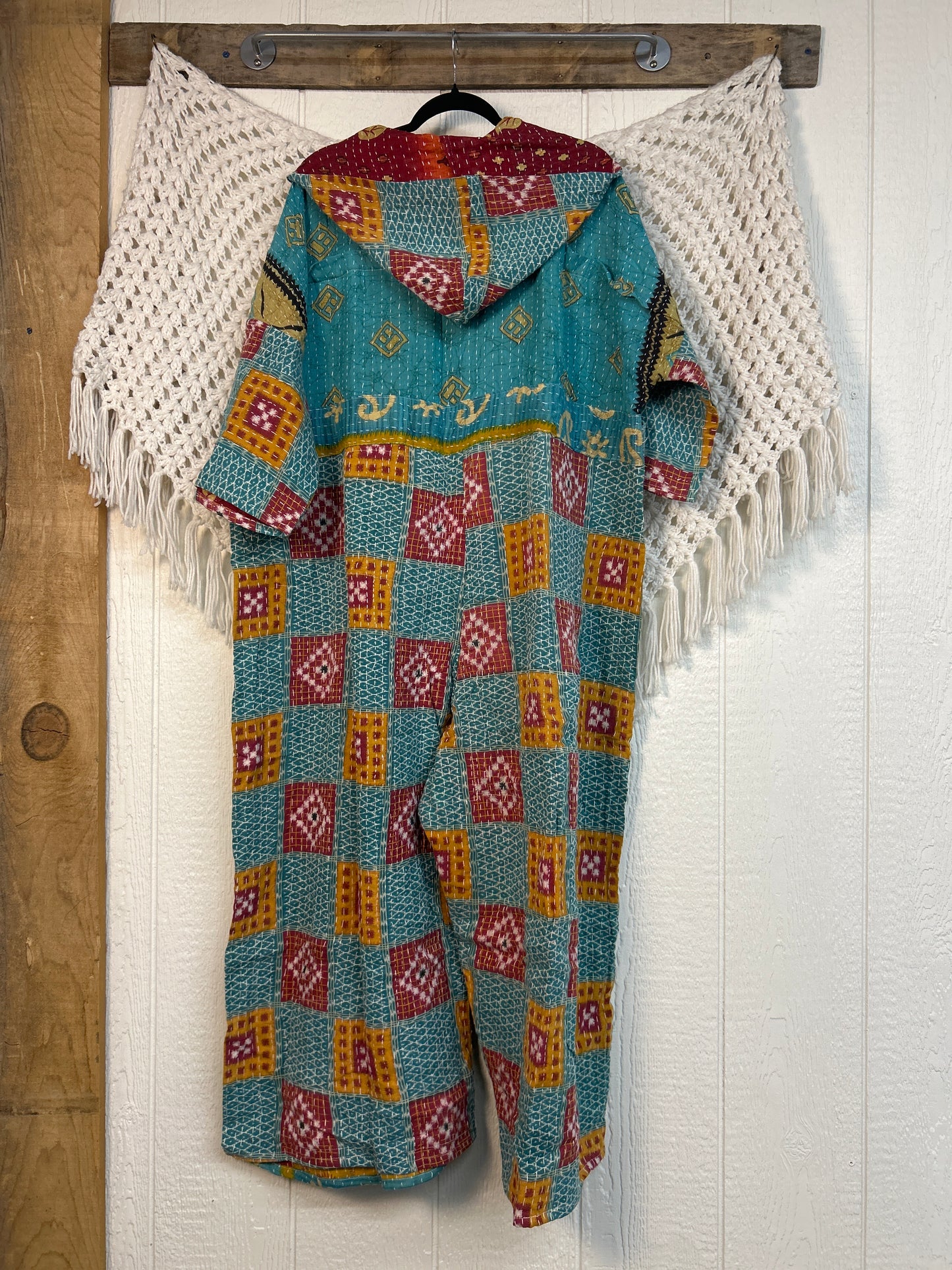 Pareo Kantha Zen Hoodie Jumpsuit 0726 123