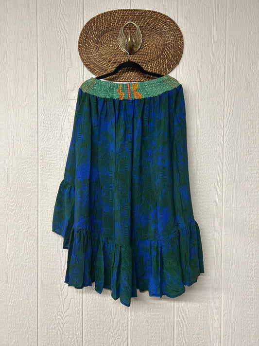 Crepe Sari Dahlia Skirt 1026 126