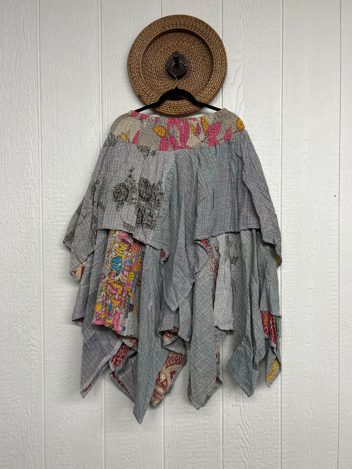 Pareo Kantha Pixie Skirt 0426 132