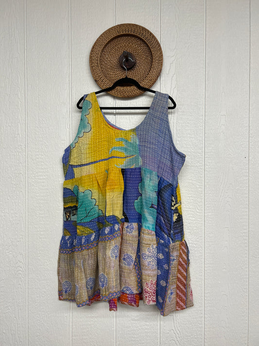 Kantha Meadow Mini Dress 0625 128