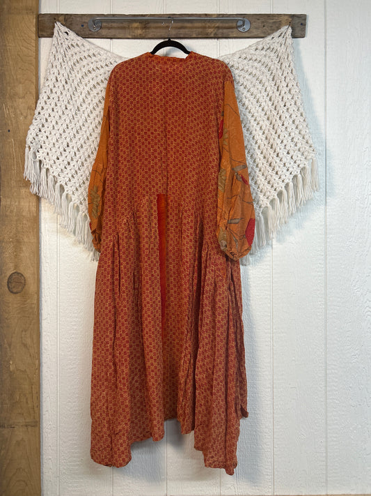 Crepe Sari Evermore Kimono 0326 110