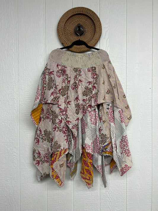 Pareo Kantha Pixie Skirt 0426 154