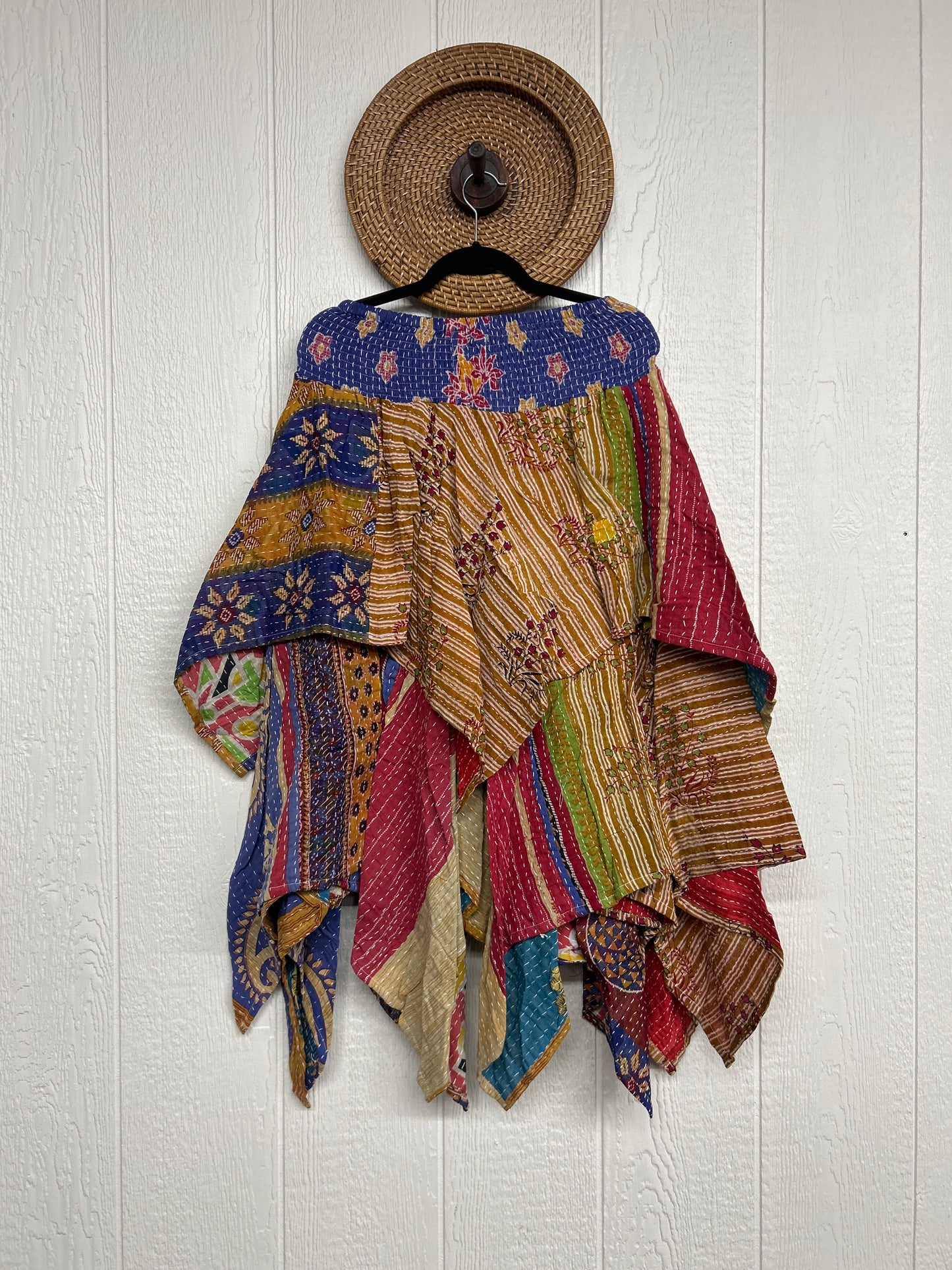 Pareo Kantha Pixie Skirt 0426 105
