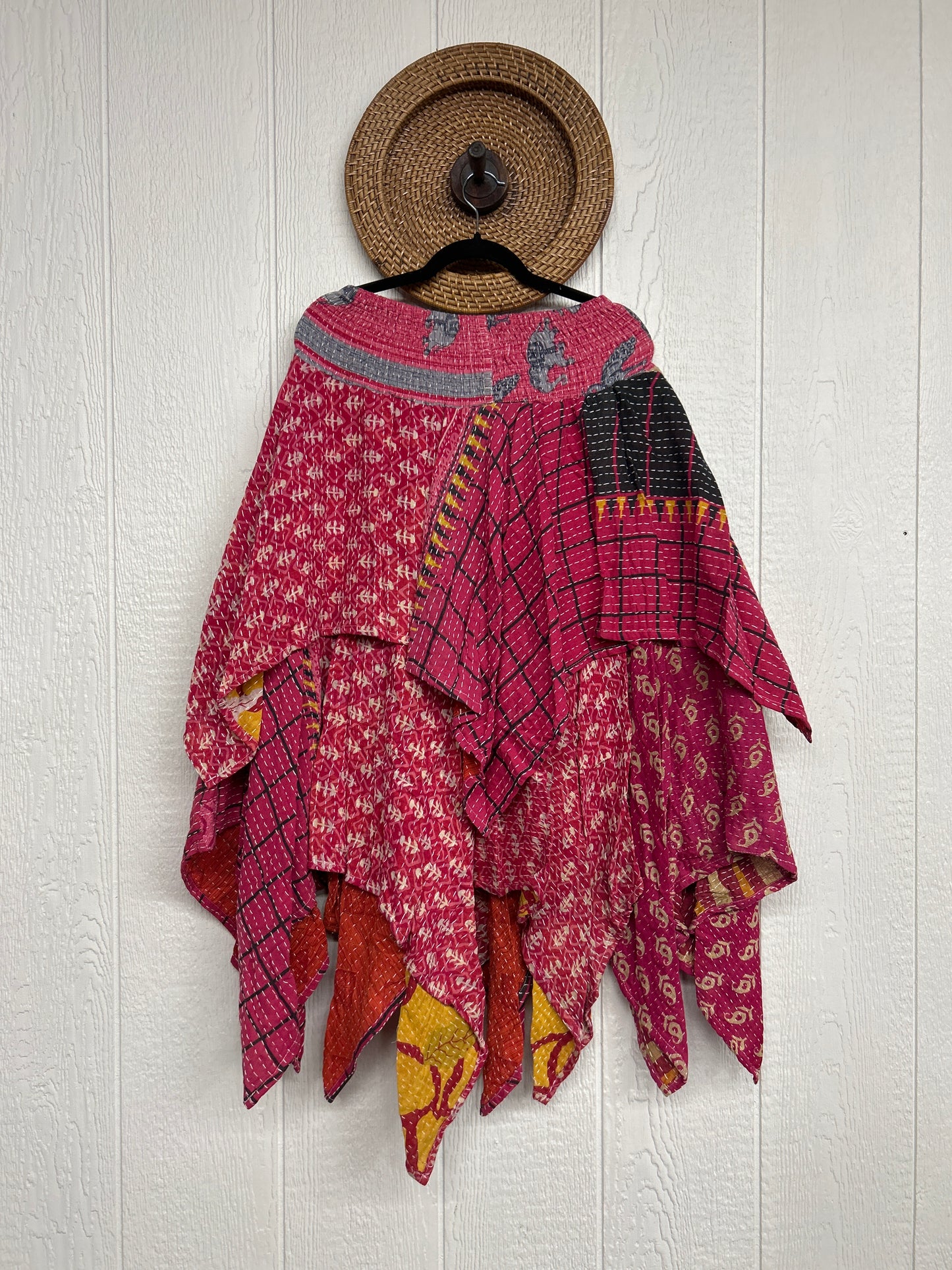 Pareo Kantha Pixie Skirt 0426 147