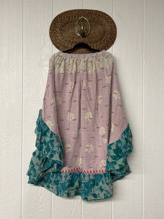 Pareo Kantha Wild Rose Skirt 0426 203