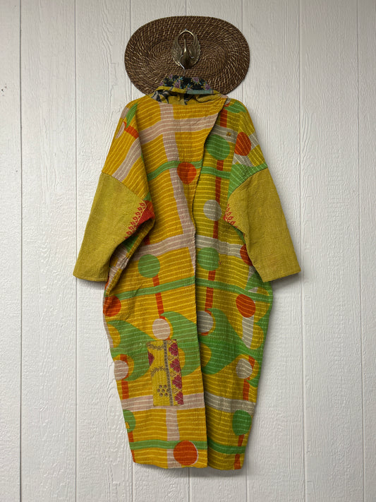 Fine Kantha Cowl Split Pullover 1225 061