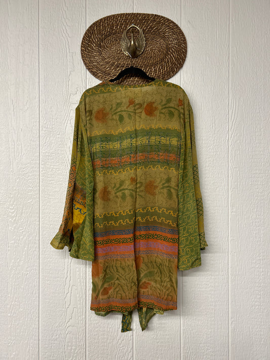 Crepe Sari Shortie Spellbound Kimono 0426 129