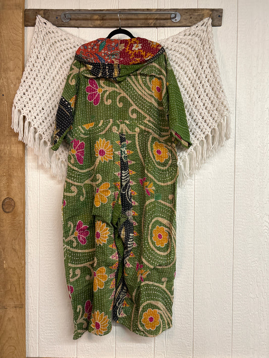 Kantha Zen Hoodie Jumpsuit 0925 251
