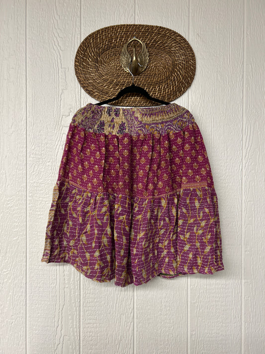 Pareo Kantha Meadow Skirt 0826 248