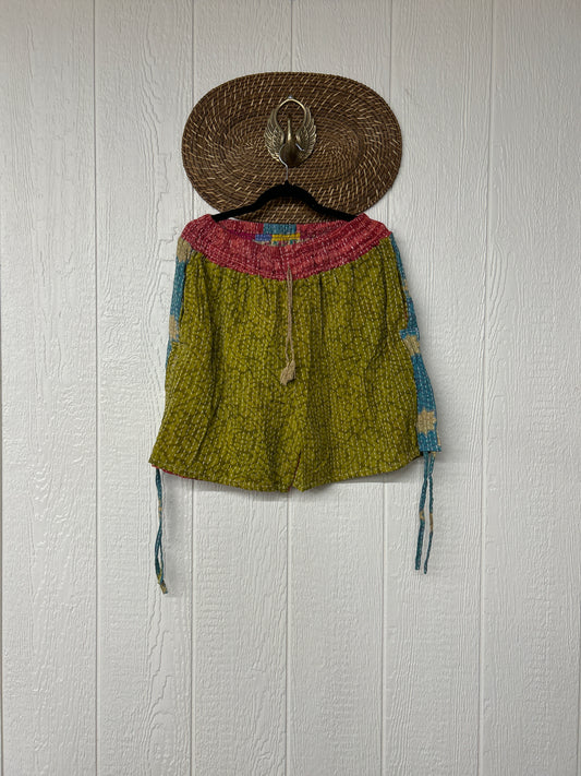 Kantha Butterfly Shorts 0425 217