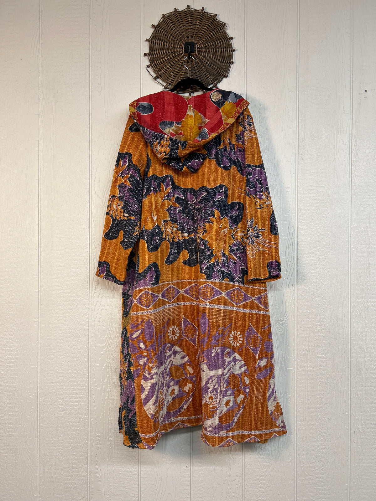 Fine Kantha Rising Sun Coat 1026 080