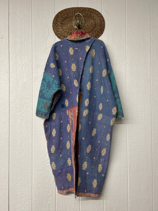 Fine Kantha Cowl Split Pullover 1225 029