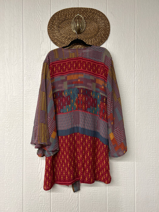 Crepe Sari Shortie Spellbound Kimono 0426 110