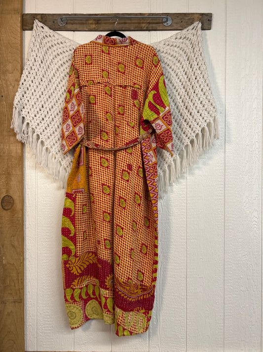 Pareo Kantha Gravity Duster Dress 0226 164