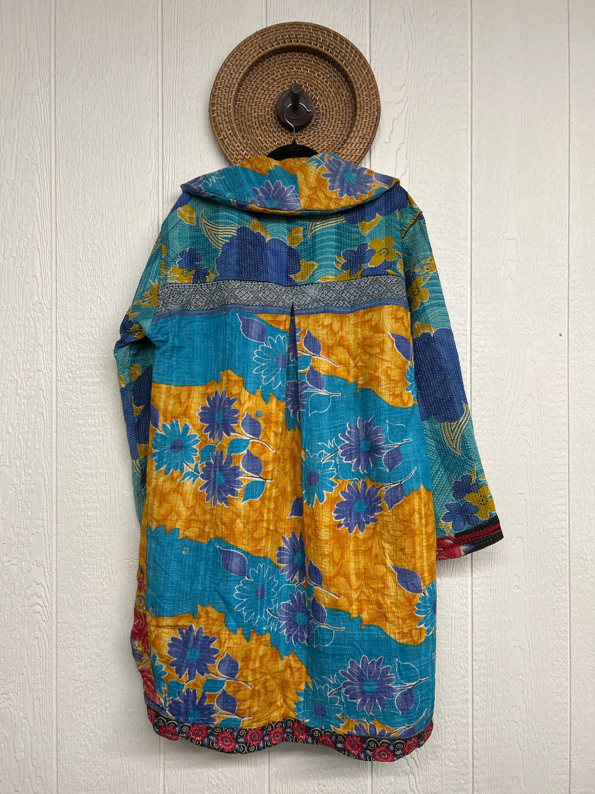 Fine Kantha Drifter Coat 1026 035