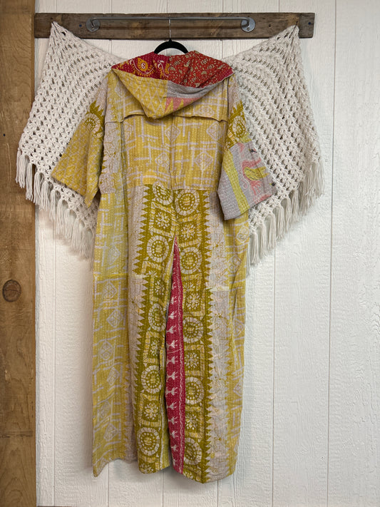 Kantha Zen Hoodie Jumpsuit 0925 178