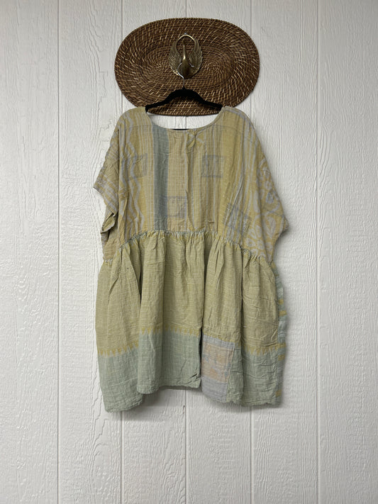 Alchemi Pareo Kantha Daydreamer Button Down Mini 0926 001