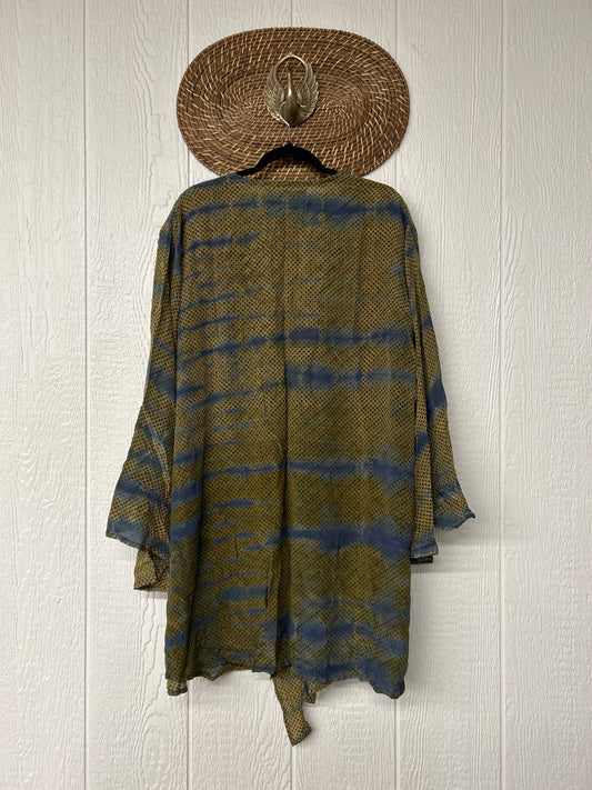 Crepe Sari Shortie Spellbound Kimono 0426 017