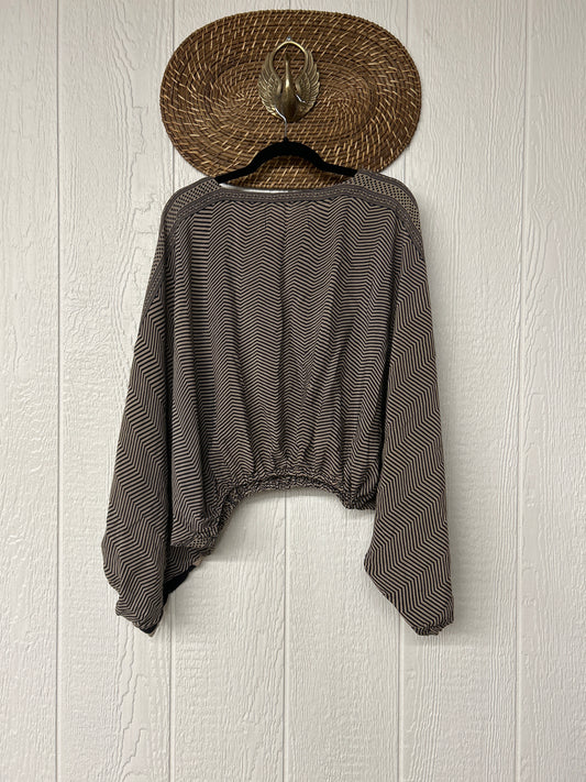 Crepe Sari Luna Crop Top 0126 170