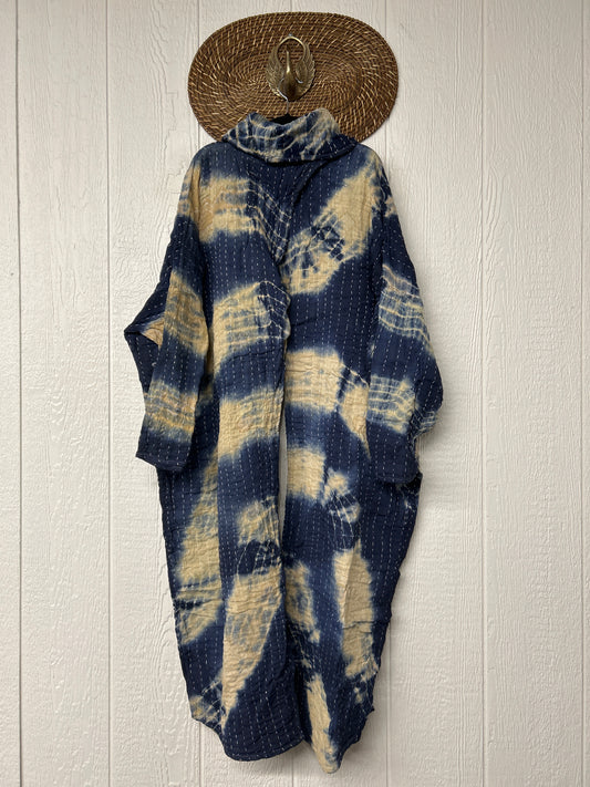 Aura Edit Koverlet Cowl Split Pullover 1026 021